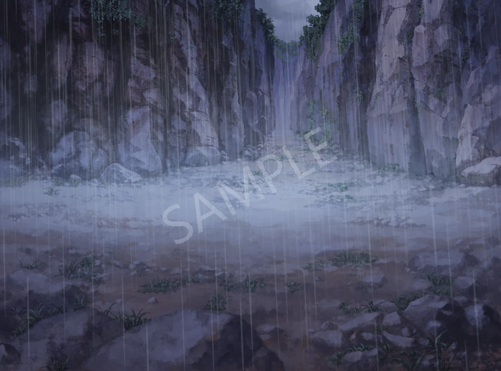 TOKIWA GRAPHICS Battle BG No.3 Rocks/Cliff - Image 3