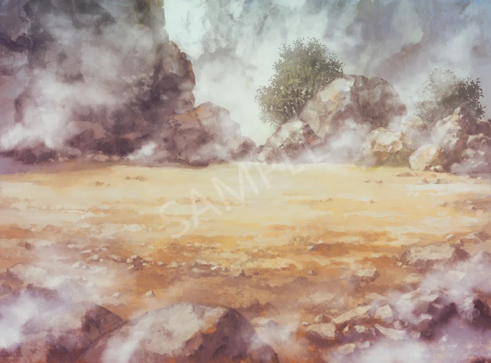 TOKIWA GRAPHICS Battle BG No.3 Rocks/Cliff - Image 5