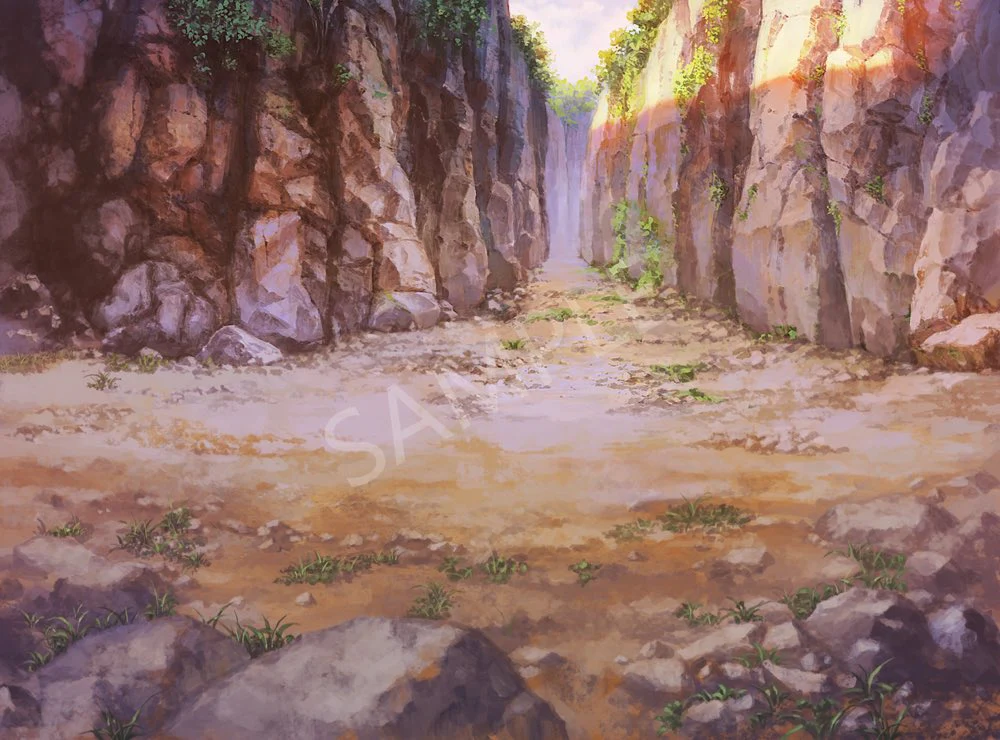 TOKIWA GRAPHICS Battle BG No.3 Rocks/Cliff - Image 9