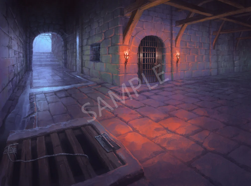 TOKIWA GRAPHICS Battle BG No.4 Dungeon/Cave - Image 2