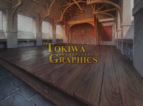 TOKIWA GRAPHICS Battle BG No.5 Training Hall/Roadway - Image 5