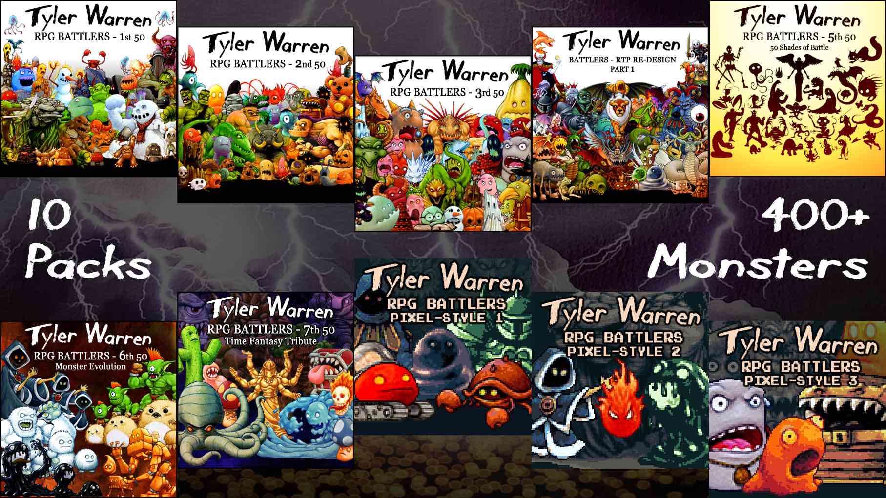 Tyler Warren RPG Battlers Ultimate Bundle - Image 3