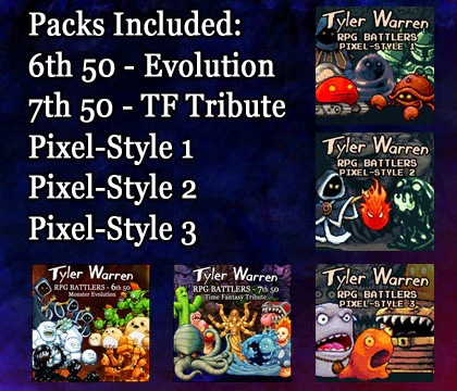 Tyler Warren RPG Battlers Ultimate Bundle - Image 4