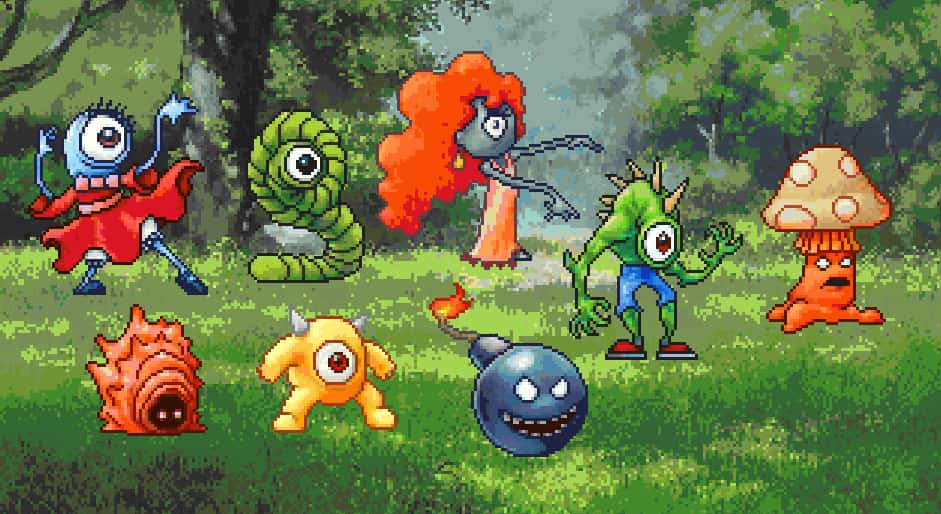 Tyler Warren RPG Battlers - 10th - Little Monsters and Robots 1 - Image 3