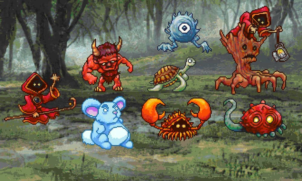 Tyler Warren RPG Battlers - 10th - Little Monsters and Robots 1 - Image 5