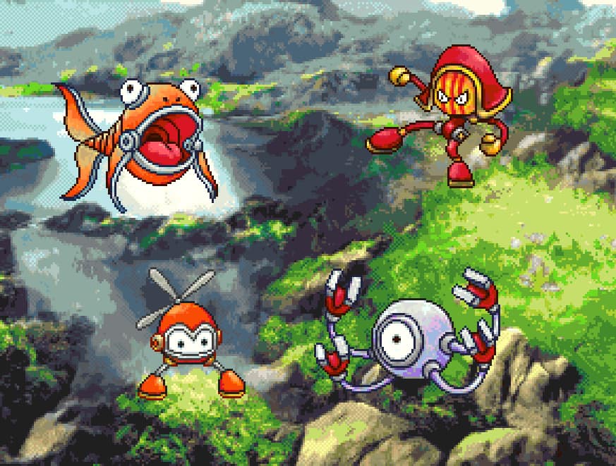 Tyler Warren RPG Battlers - 10th - Little Monsters and Robots 1 - Image 8