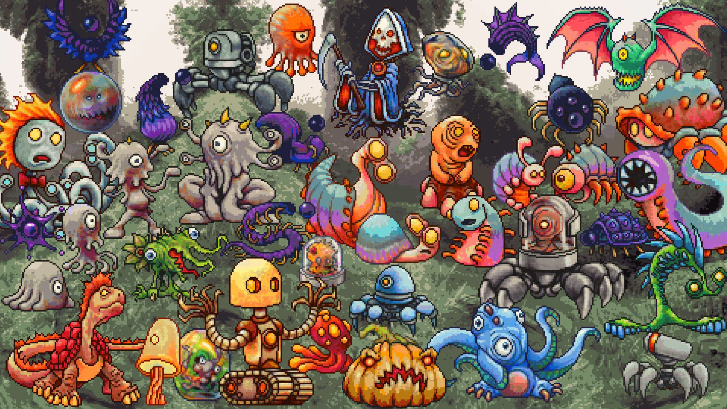 Tyler Warren RPG Battlers - 11th - Little Monsters and Robots 2 - Image 2