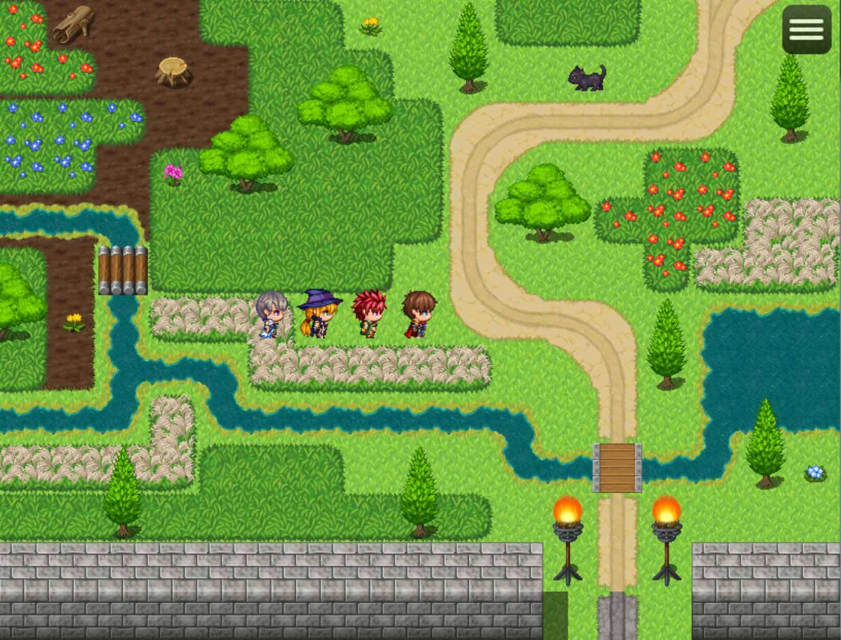 Winding Road and Grassland Tileset - Image 4