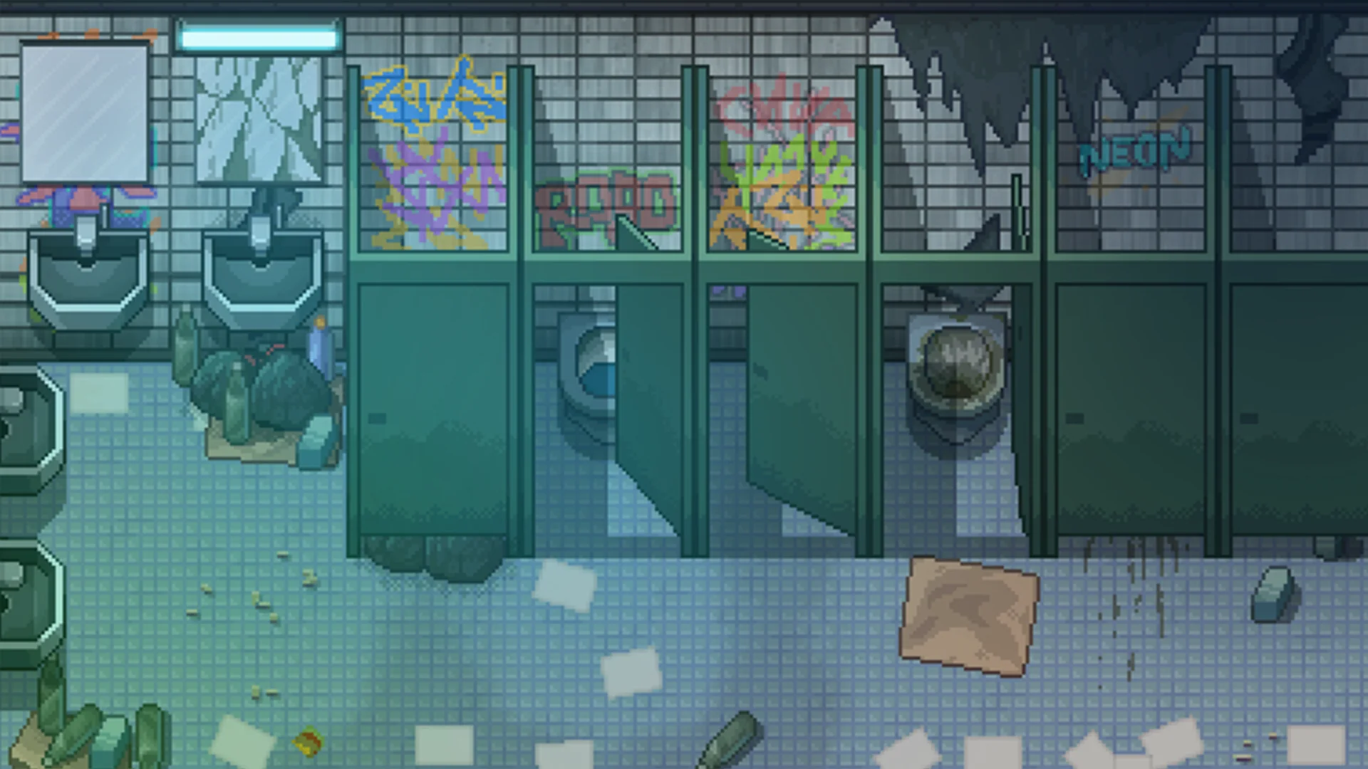 Winlu Cyberpunk Tileset - Interior - Image 2