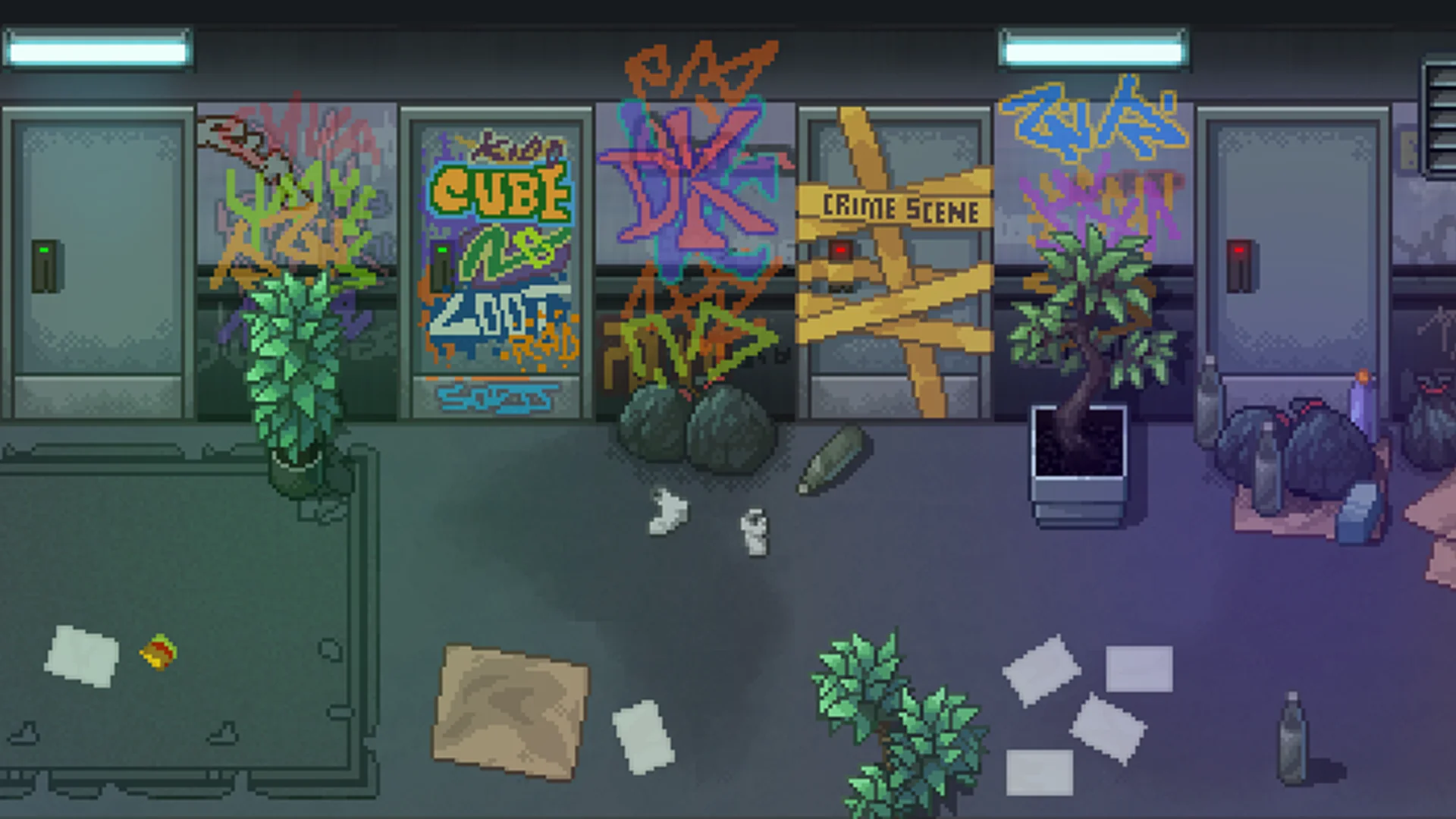 Winlu Cyberpunk Tileset - Interior - Image 4