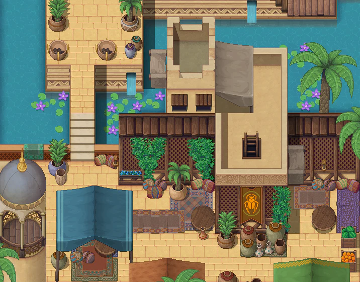 Winlu Fantasy Tileset - Desert Exterior - Image 4