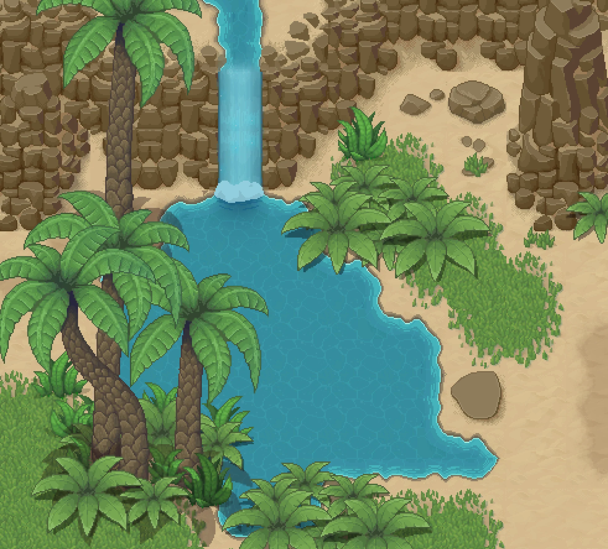 Winlu Fantasy Tileset - Desert Exterior - Image 5