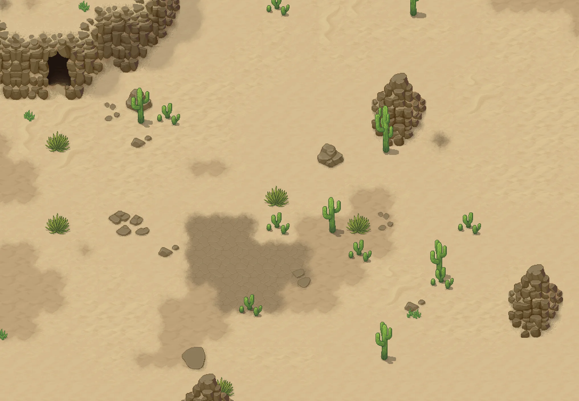 Winlu Fantasy Tileset - Desert Exterior - Image 9