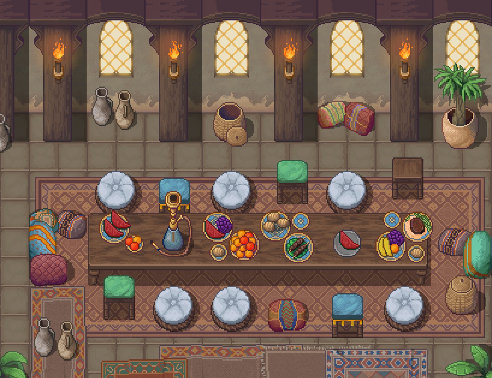 Winlu Fantasy Tileset - Desert Interior - Image 5