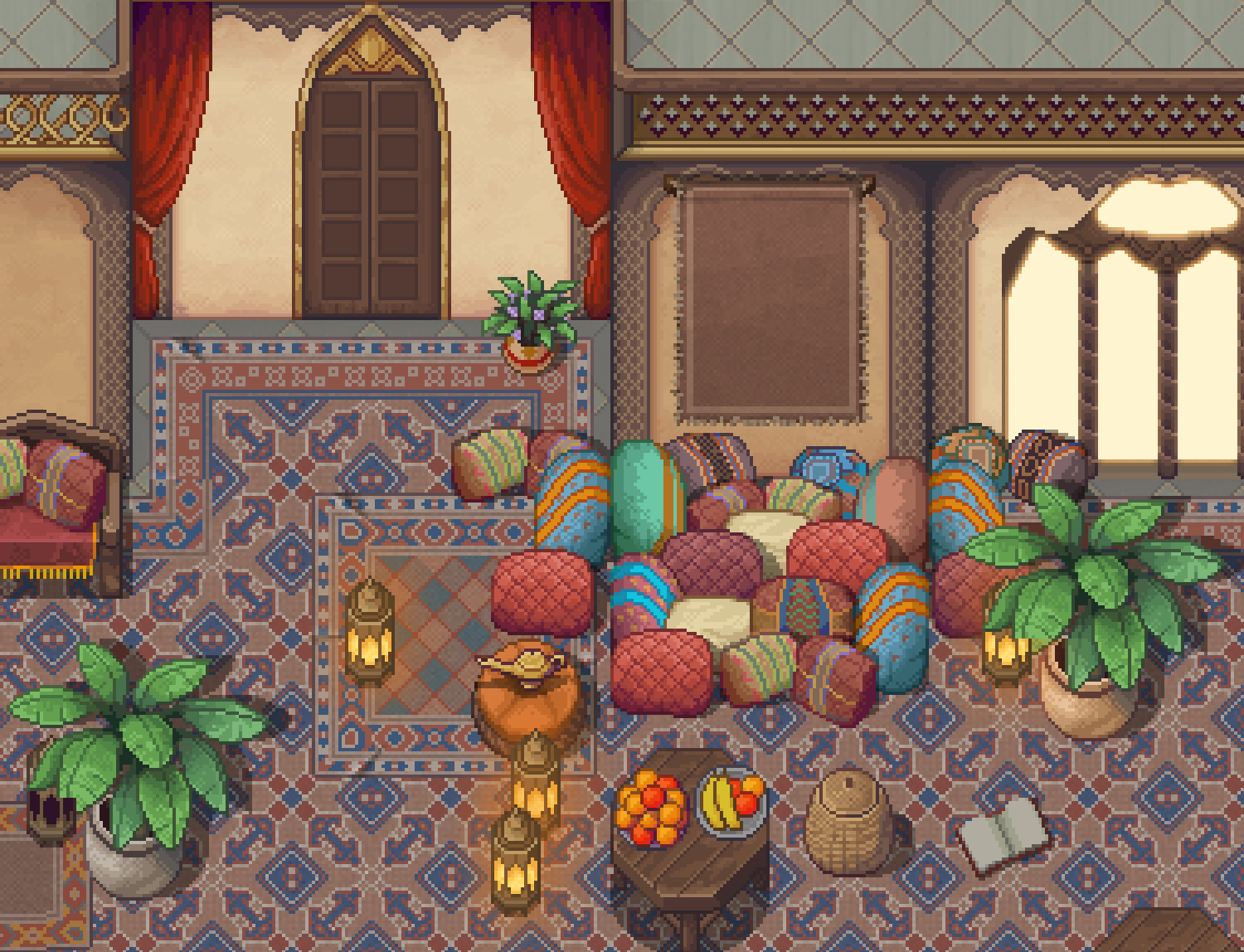 Winlu Fantasy Tileset - Desert Interior - Image 6