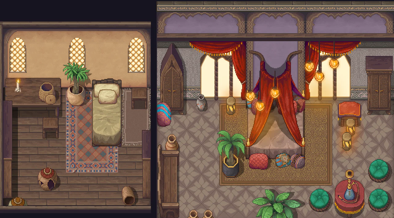 Winlu Fantasy Tileset - Desert Interior - Image 7