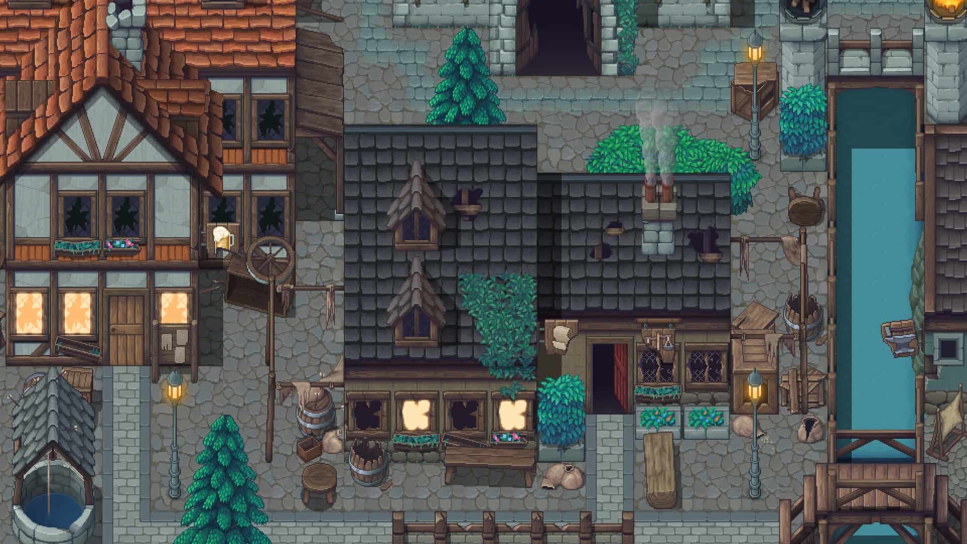 Winlu Fantasy Tileset - Destroyed Exterior - Image 2