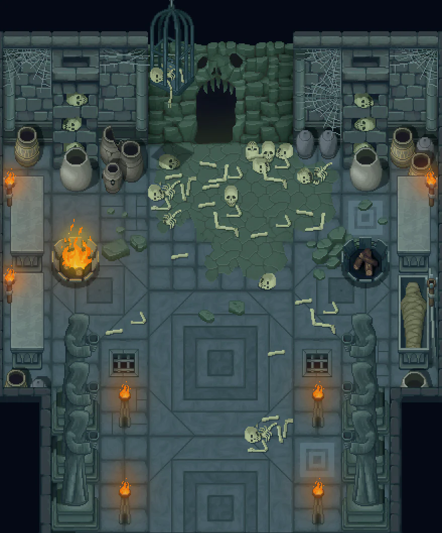 Winlu Fantasy Tileset - Dungeon - Image 10