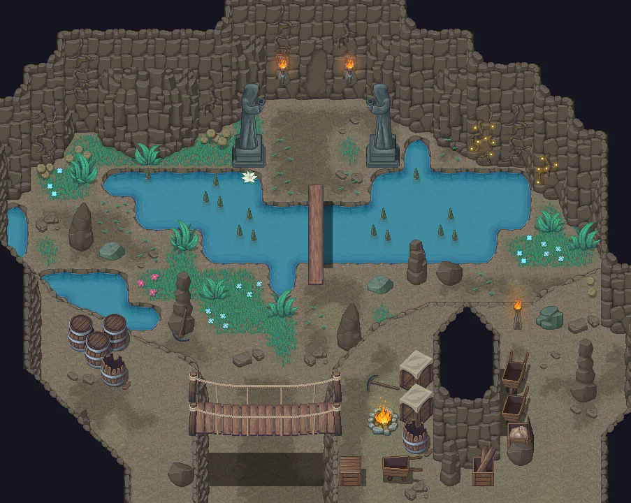 Winlu Fantasy Tileset - Dungeon - Image 11