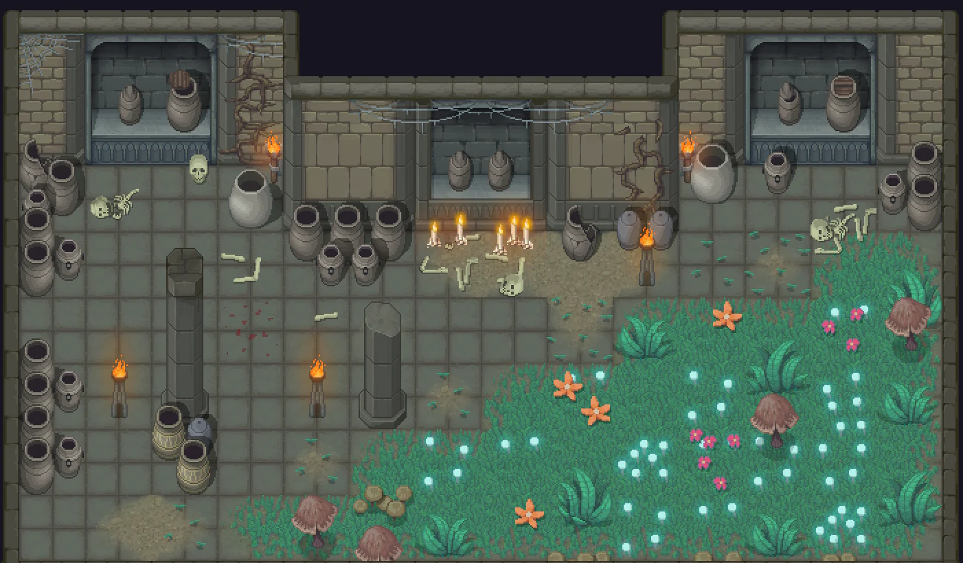 Winlu Fantasy Tileset - Dungeon - Image 6