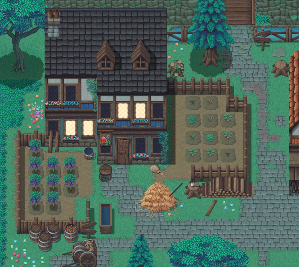 Winlu Fantasy Tileset - Exterior - Image 11