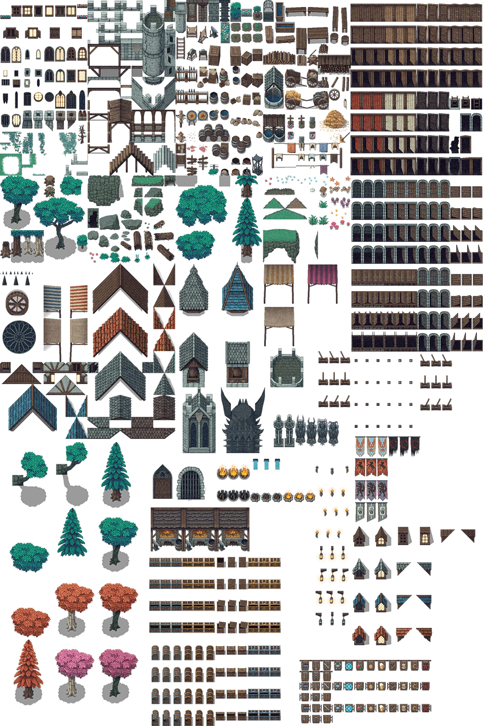Winlu Fantasy Tileset - Exterior - Image 14