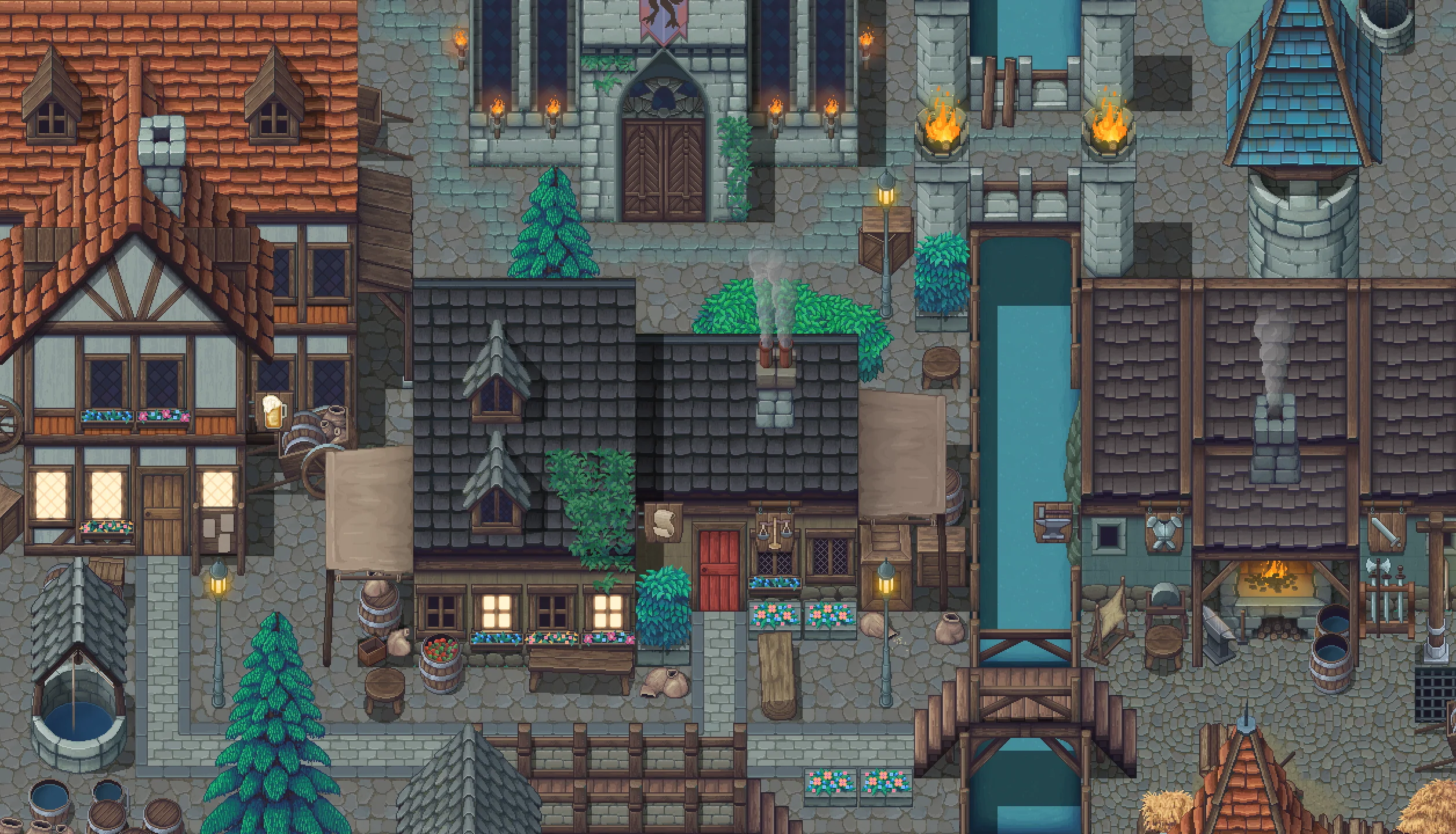 Winlu Fantasy Tileset - Exterior - Image 2