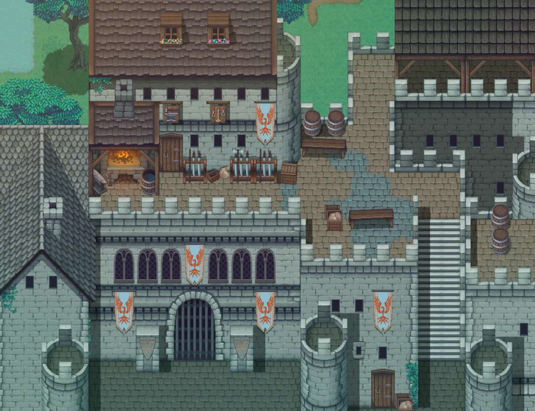 Winlu Fantasy Tileset - Exterior - Image 8