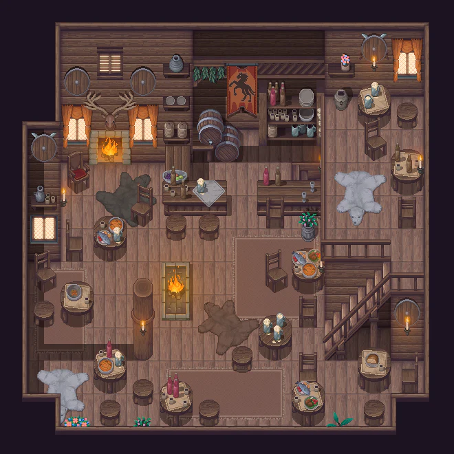 Winlu Fantasy Tileset - Interior - Image 8
