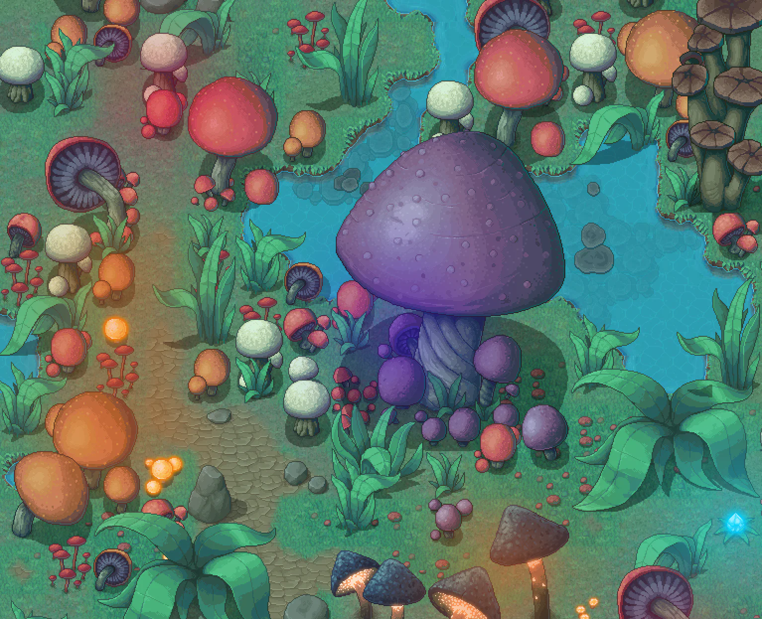 Winlu Fantasy Tileset - Mushroom - Image 3