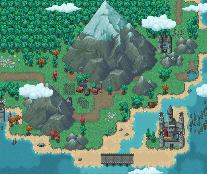 Winlu Fantasy Tileset - Overworld - Image 4