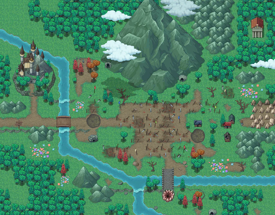 Winlu Fantasy Tileset - Overworld - Image 6