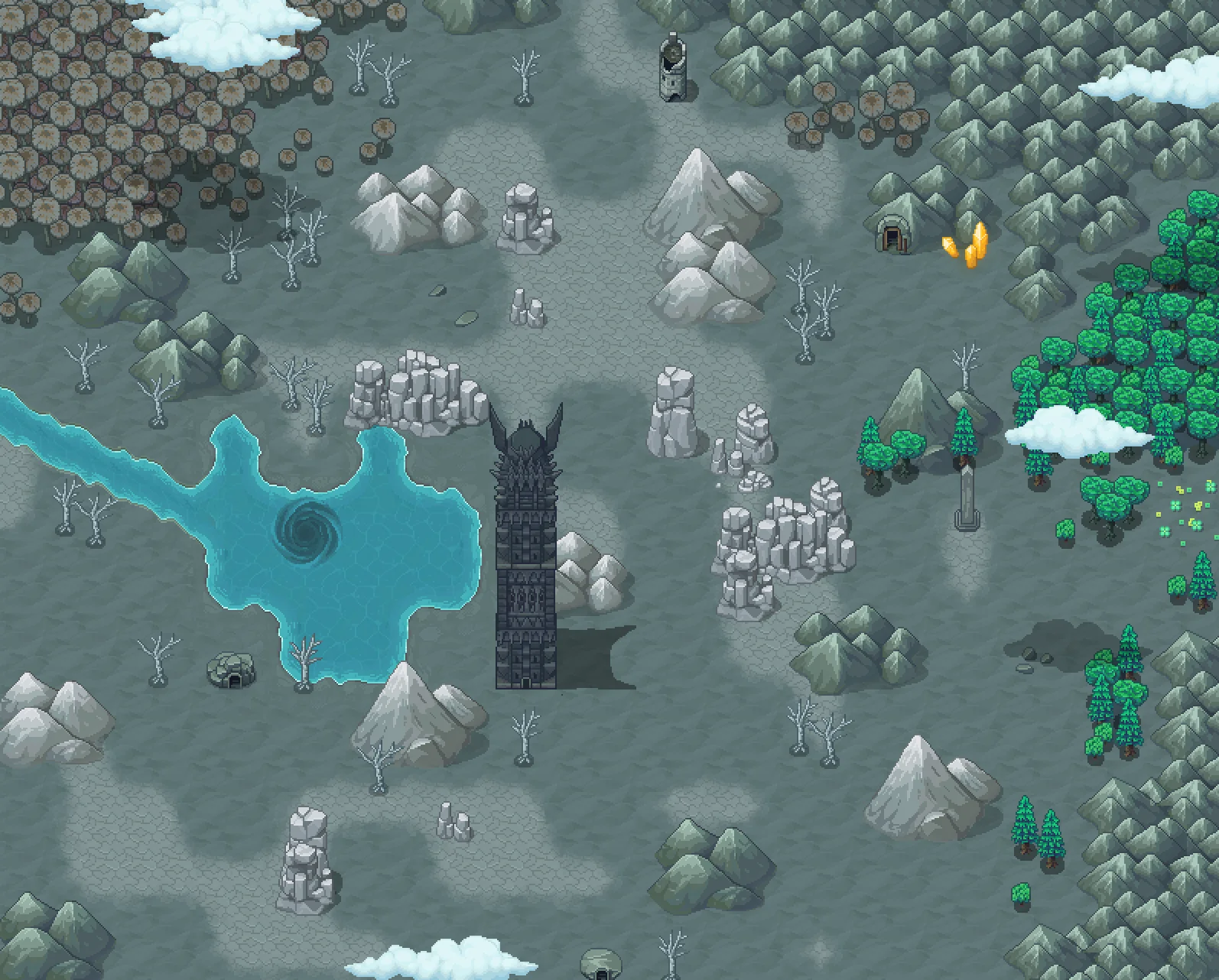 Winlu Fantasy Tileset - Overworld - Image 8