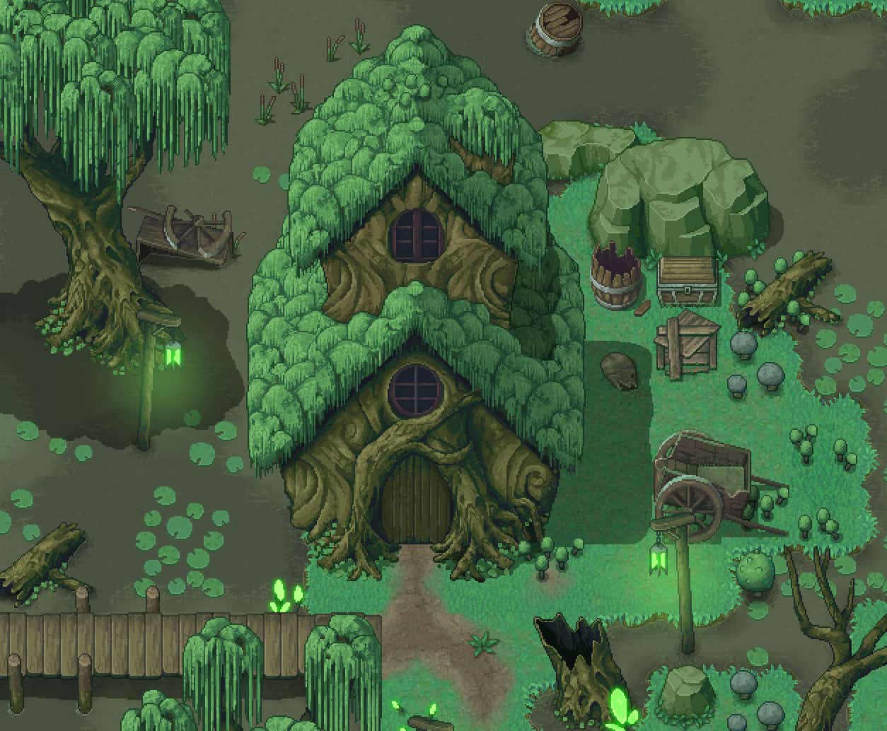 Winlu Fantasy Tileset - Swamp - Image 5