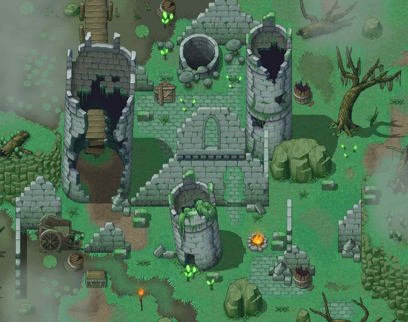 Winlu Fantasy Tileset - Swamp - Image 7