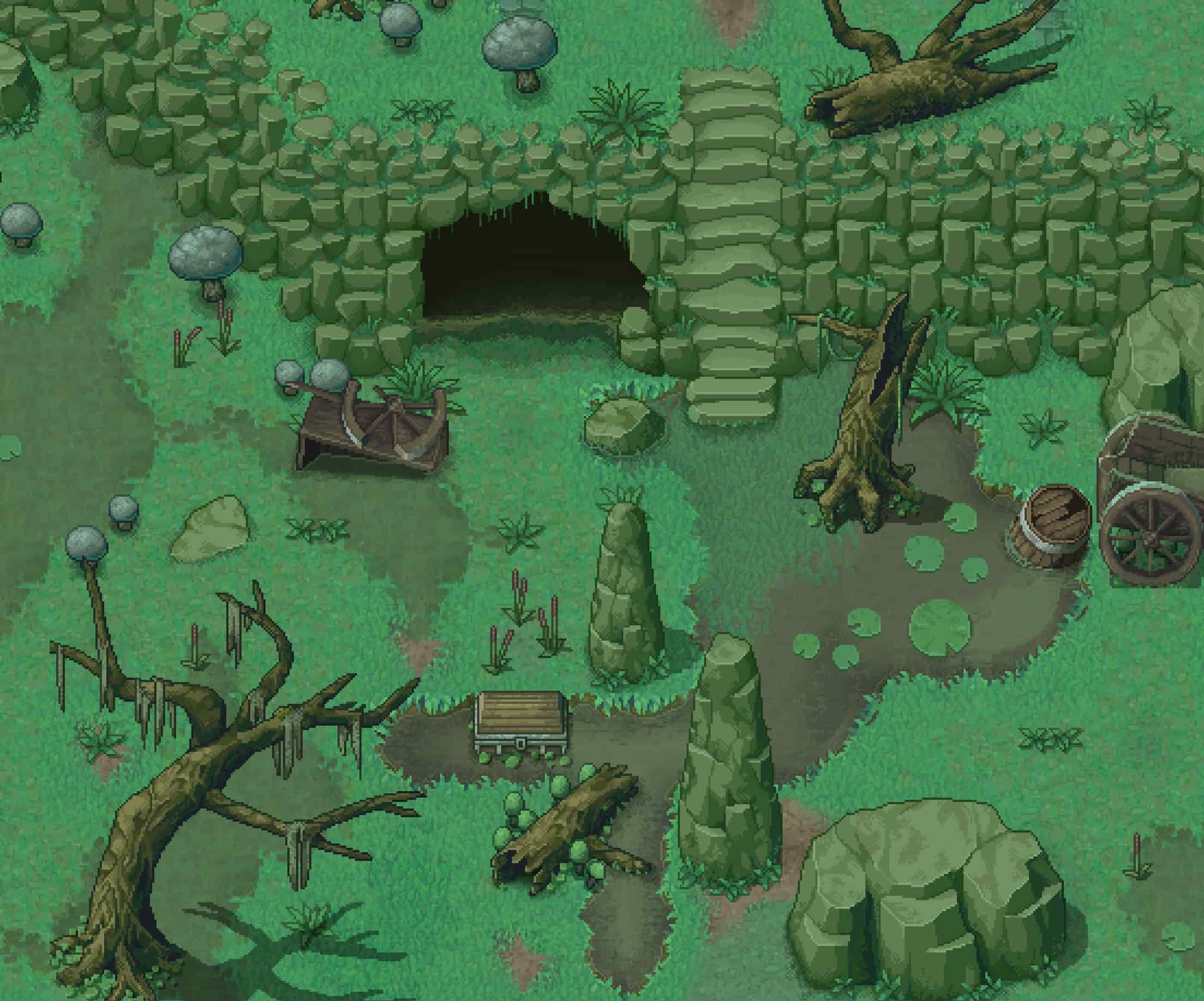 Winlu Fantasy Tileset - Swamp - Image 8