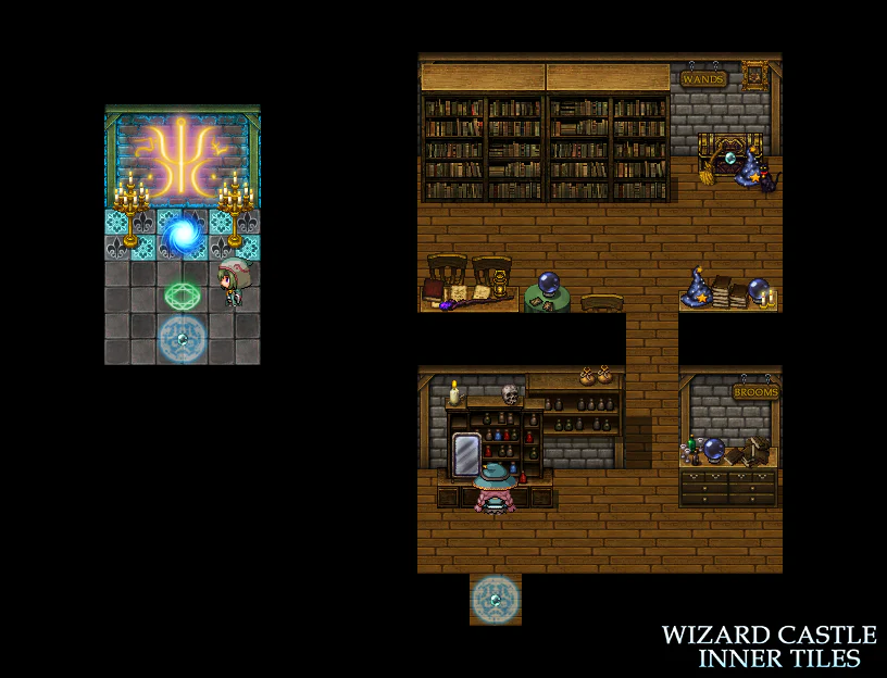 Wizard Castle Inner Tiles - Image 2