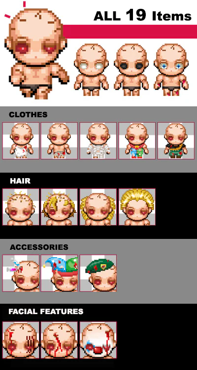 Zombie walk graphic material 01 - Image 2